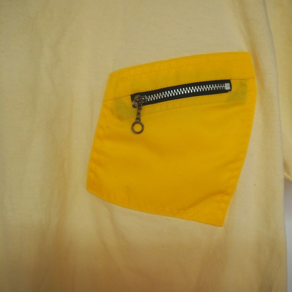 Studio D'Artisan Zipper Pocket Tee Shirt T-Shirt - Picture 3 of 9